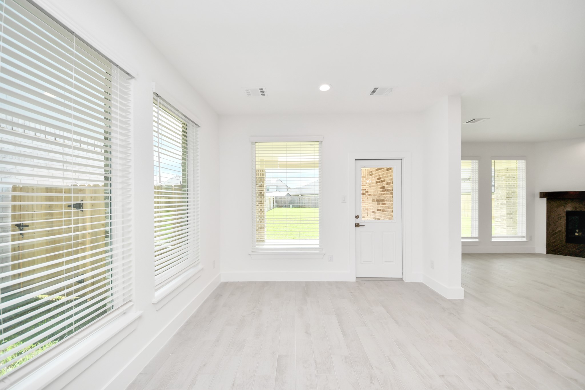 3102 Native Spg Drive Spring, TX 77373 - Photo 15 of 47 Make memories gathered around the table with your family and friends! This spacious dining room features elegant flooring, custom paint, and adjacent to family room and kitchen for open concept feel.