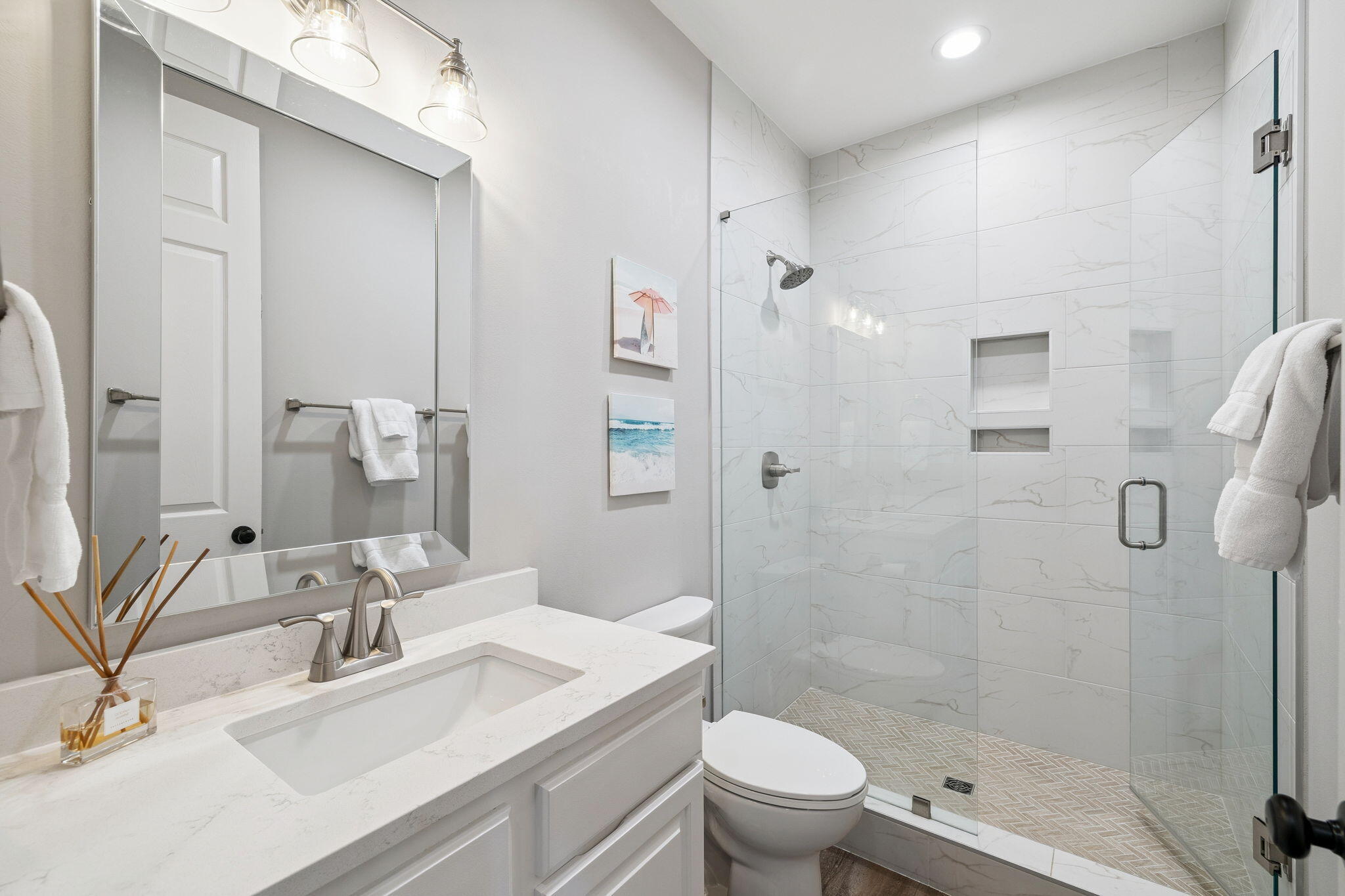 1994 Shannons Cove Miramar Beach, FL 32550 - Photo 28 of 44 a bathroom with a sink a toilet and shower