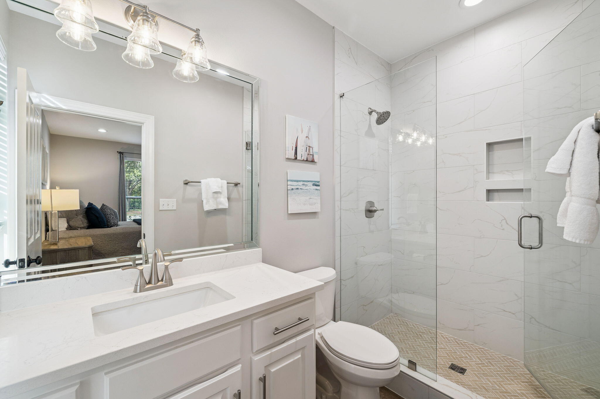 1994 Shannons Cove Miramar Beach, FL 32550 - Photo 31 of 44 a bathroom with a sink a toilet and shower