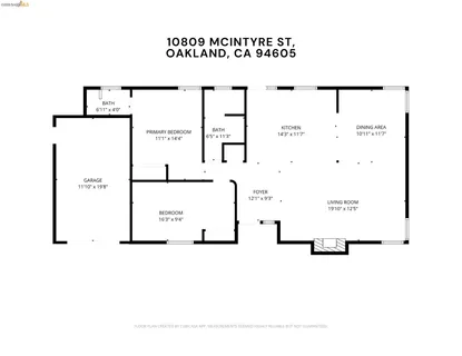$679,000 | 10809 McIntyre Street, Oakland, CA 94605