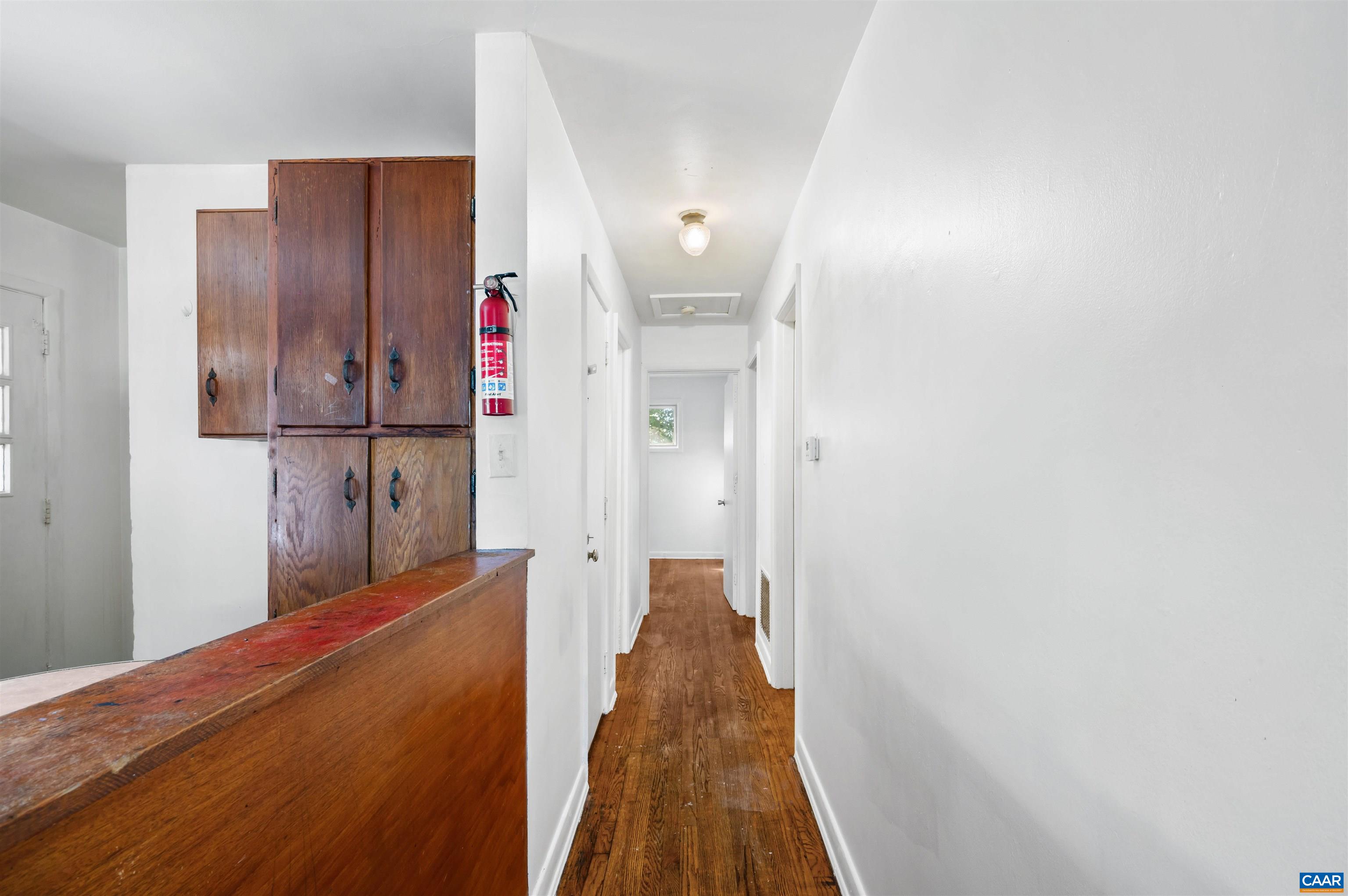 2302 Summit Road Charlottesville, VA 22901 - Photo 18 of 39 a view of hallway with wooden floor