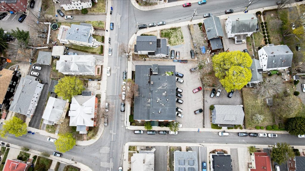 2 Larose Place, Unit 8 Boston, MA 02135 - Photo 15 of 19 an aerial view of residential houses with outdoor space