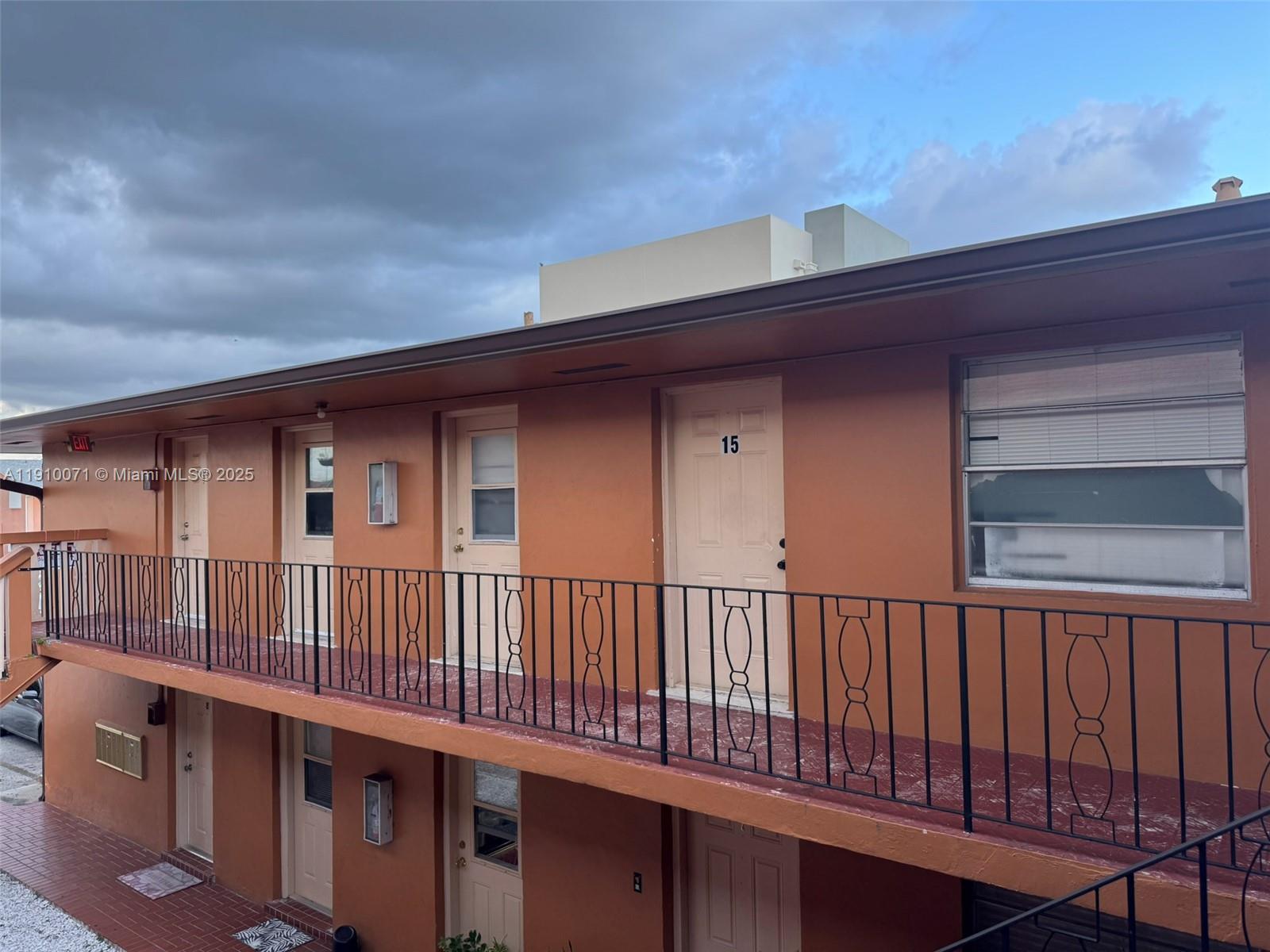50 West 23rd Street, Unit 15 Hialeah, FL 33010 - Photo 17 of 19 a view of a deck with a large window