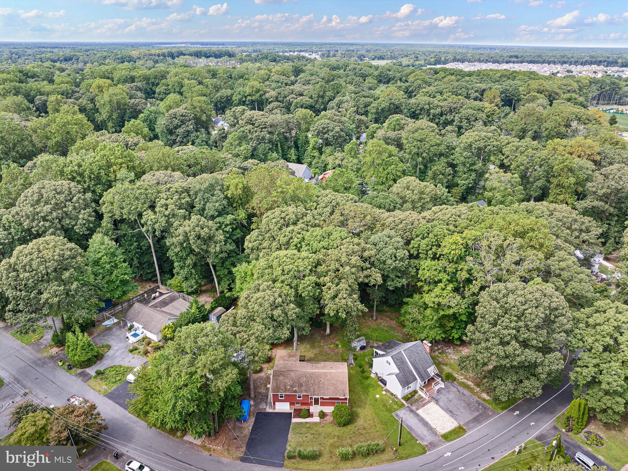 22832 Angola Road East Lewes, DE 19958 - Photo 42 of 43 an aerial view of a house with a yard