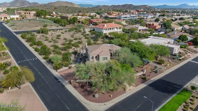 a view of city from balcony