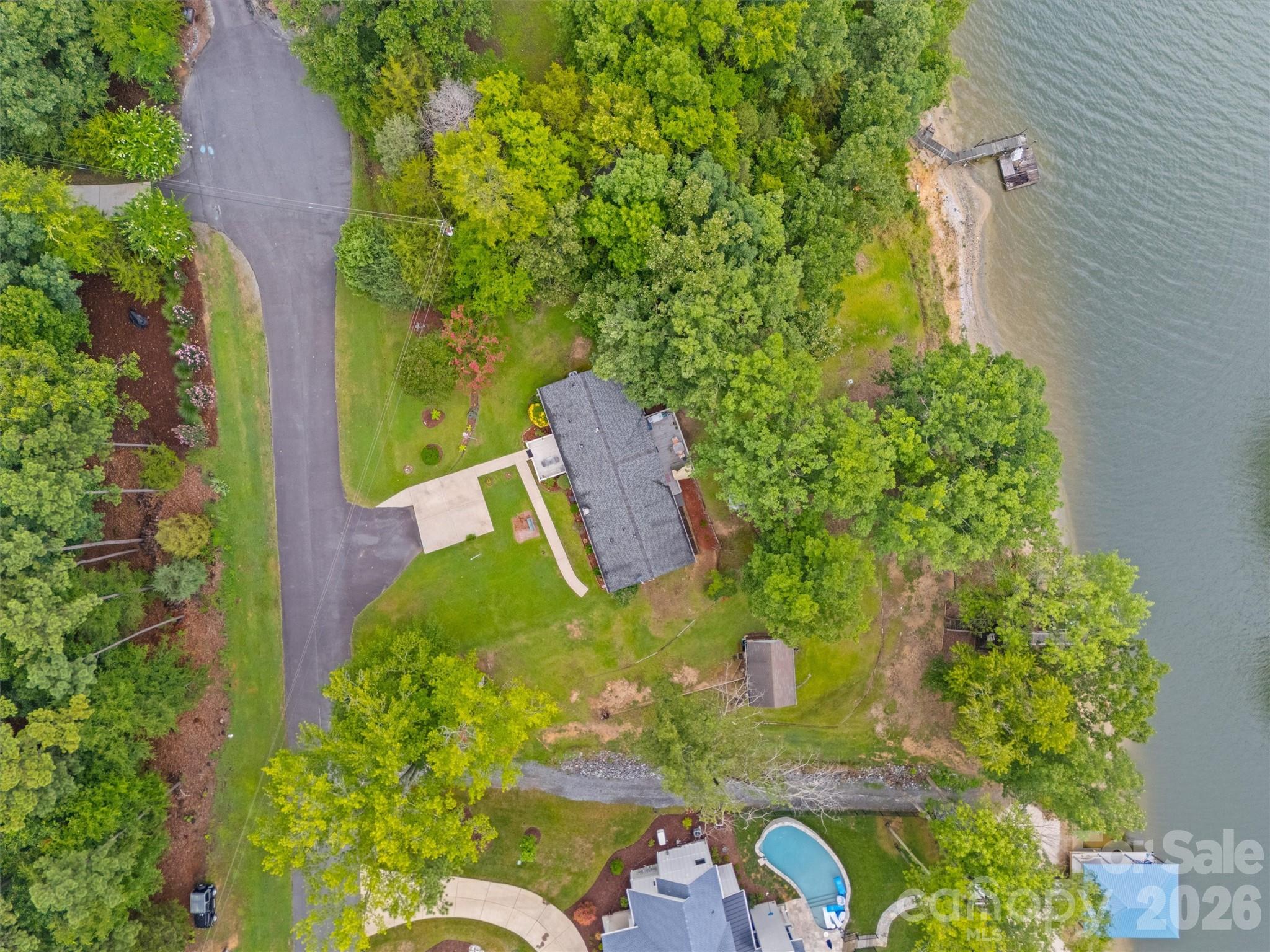 2071 Chameleon Road, Unit 156 York, SC 29745 - Photo 39 of 46 an aerial view of a house with a yard basket ball court and outdoor seating