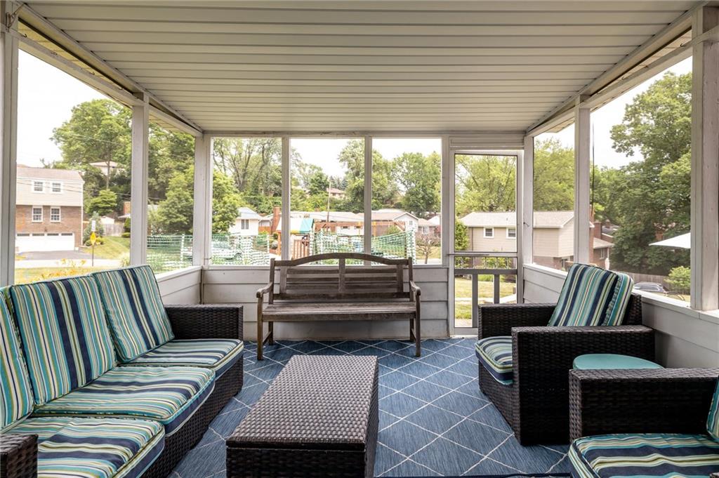 209 Foxcroft Road Pittsburgh, PA 15220 - Photo 21 of 24 Screened-in porch. Great for entertaining company