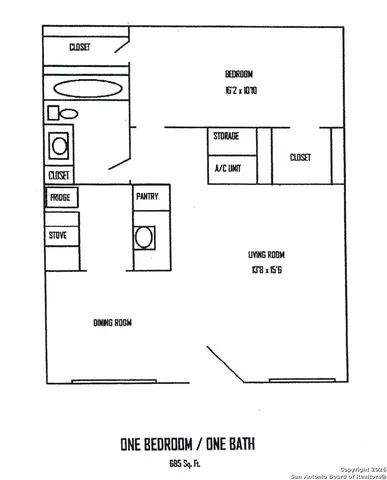 $820 | 516 Gentleman Road, Unit 17, Balcones Heights, TX 78201