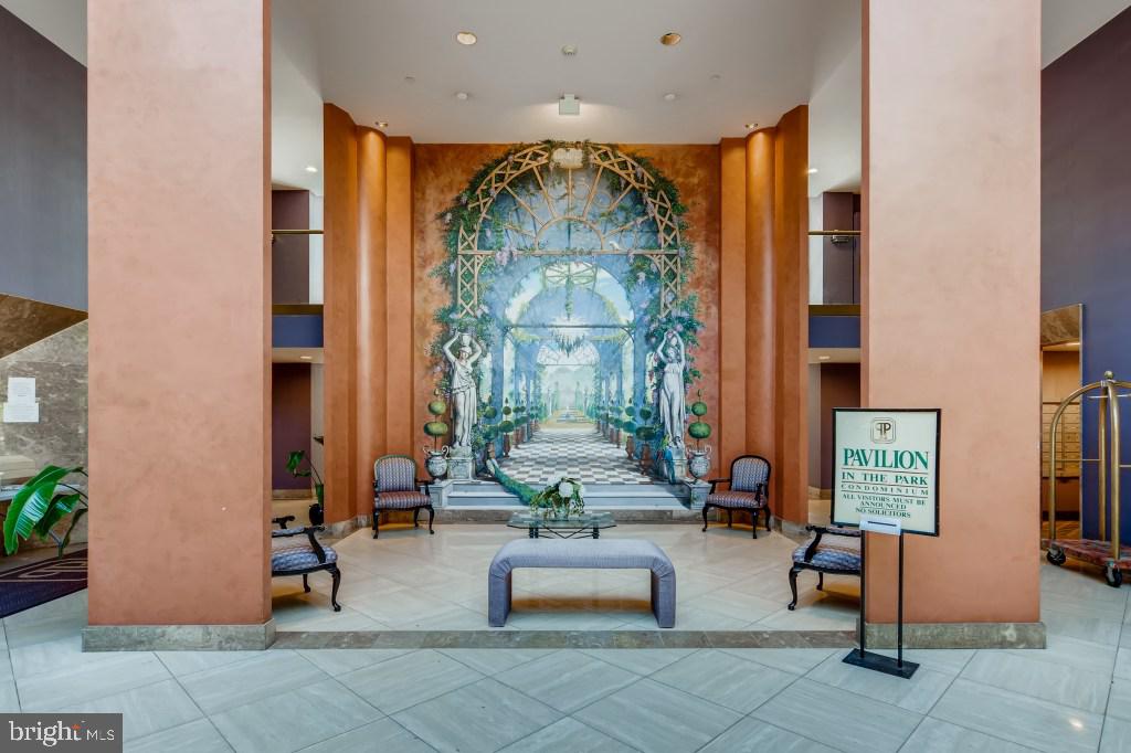 4001 Old Court Road, Unit 101 Pikesville, MD 21208 - Photo 2 of 27 BEAUTFUL LOBBY