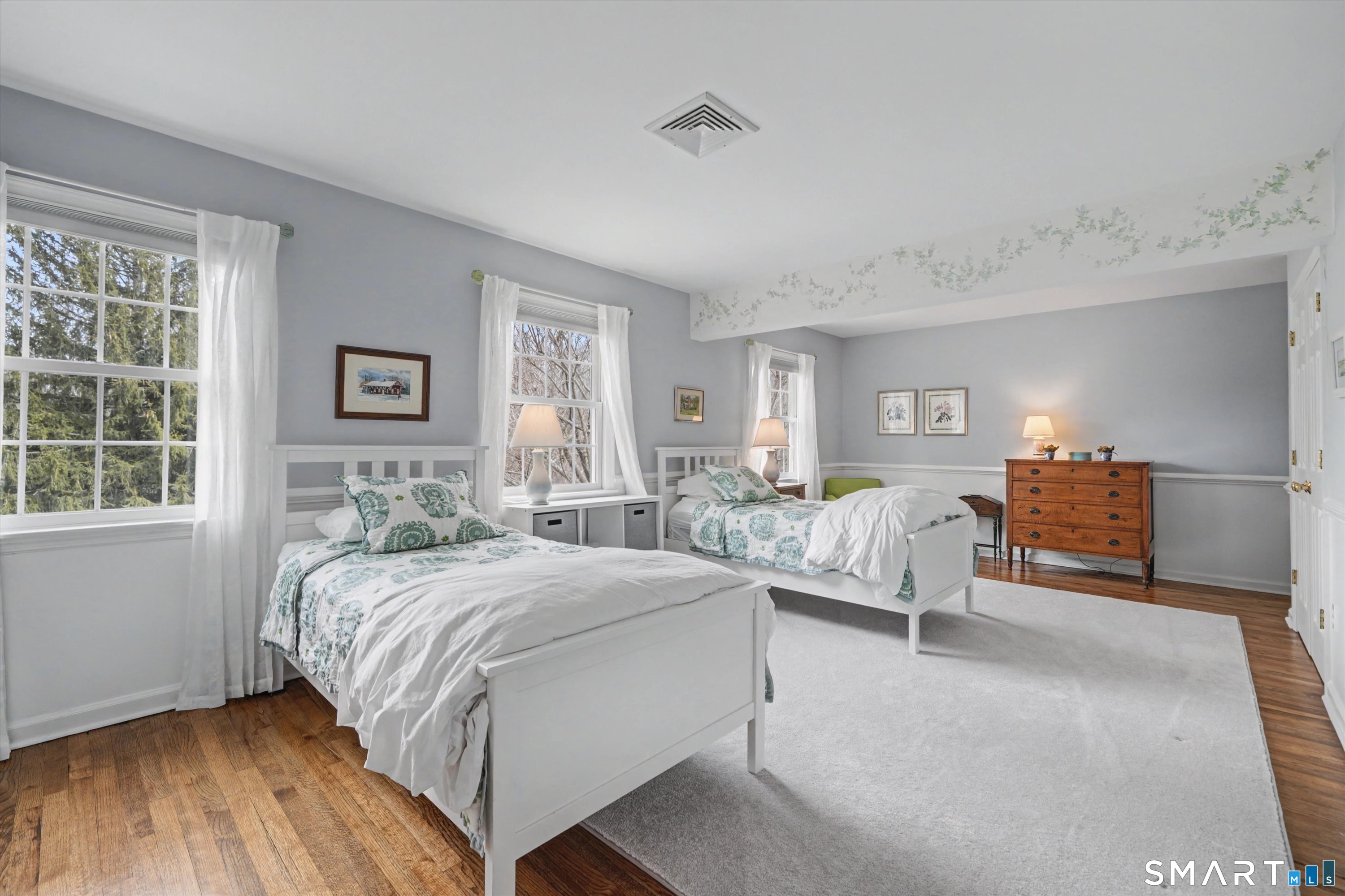 78 Keelers Ridge Road Wilton, CT 06897 - Photo 26 of 40 a bedroom with bed and window