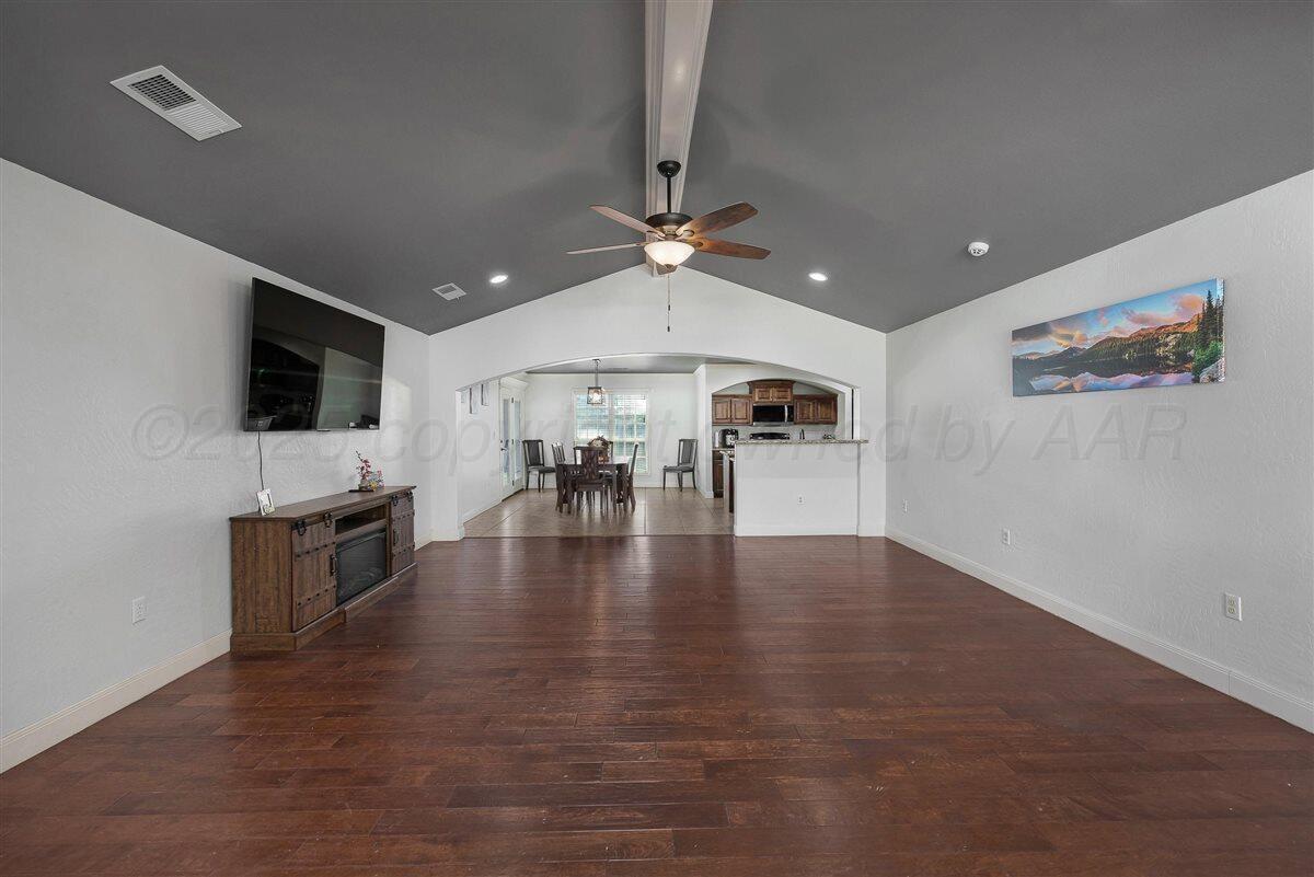 22 Sandra Lane Canyon, TX 79015 - Photo 3 of 25 a view of livingroom with furniture wooden floor and window