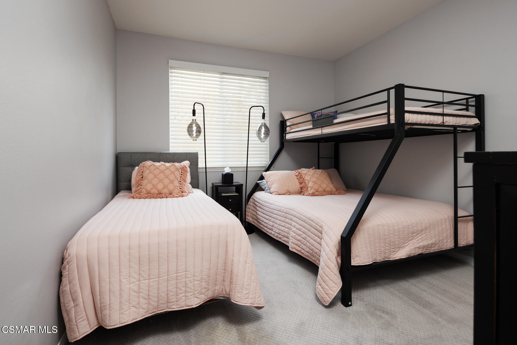 5859 Evening Sky Drive Simi Valley, CA 93063 - Photo 38 of 50 a bedroom with two beds and window