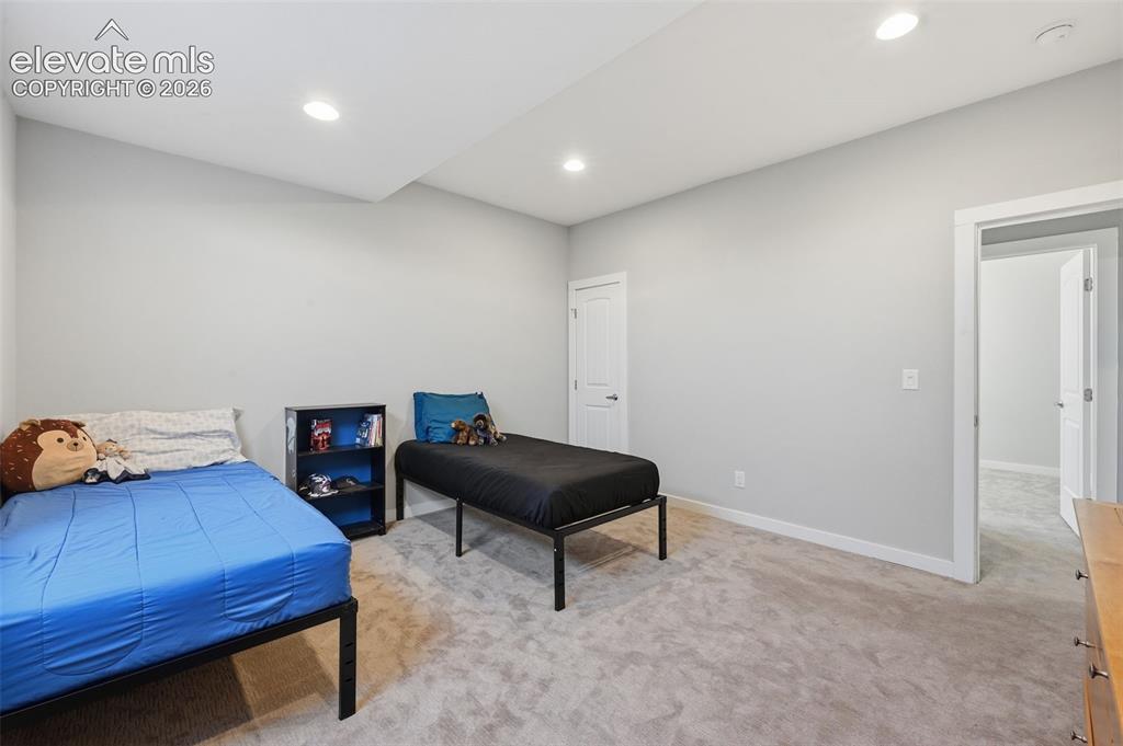 23335 Sanborn Road Calhan, CO 80808 - Photo 21 of 28 Basement bedroom