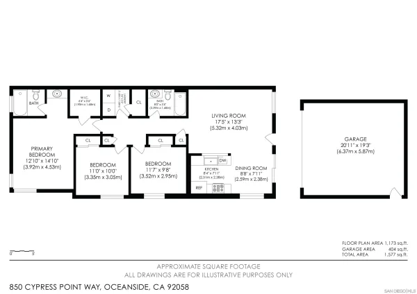 $574,900 | 850 Cypress Point Way, Oceanside, CA 92058
