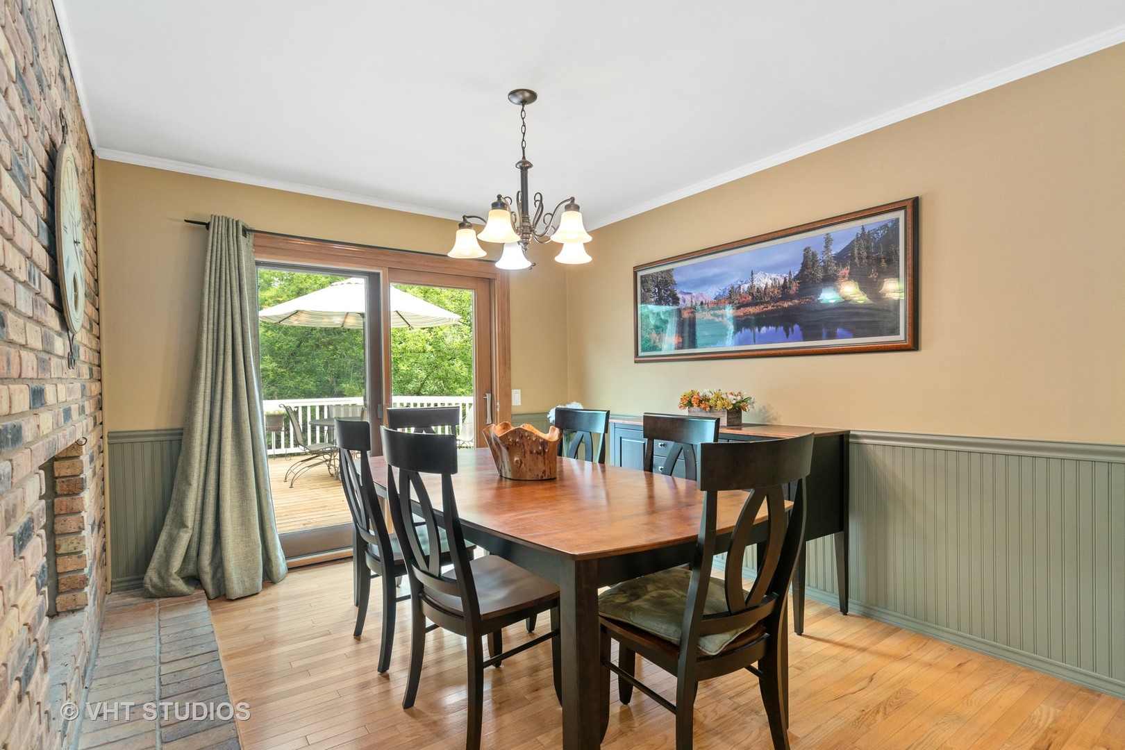 25287 Wren Road Tower Lakes, IL 60010 - Photo 14 of 51 a view of a dining room with furniture window and outside view