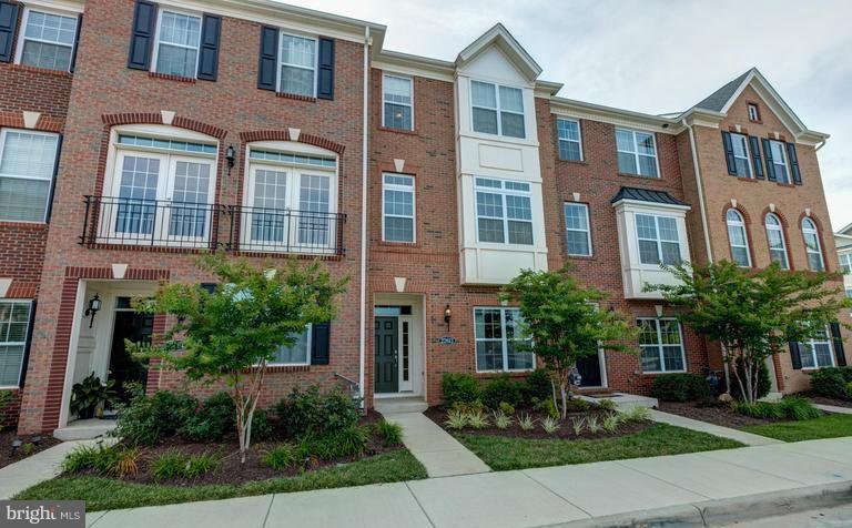 Beautiful brick front entry