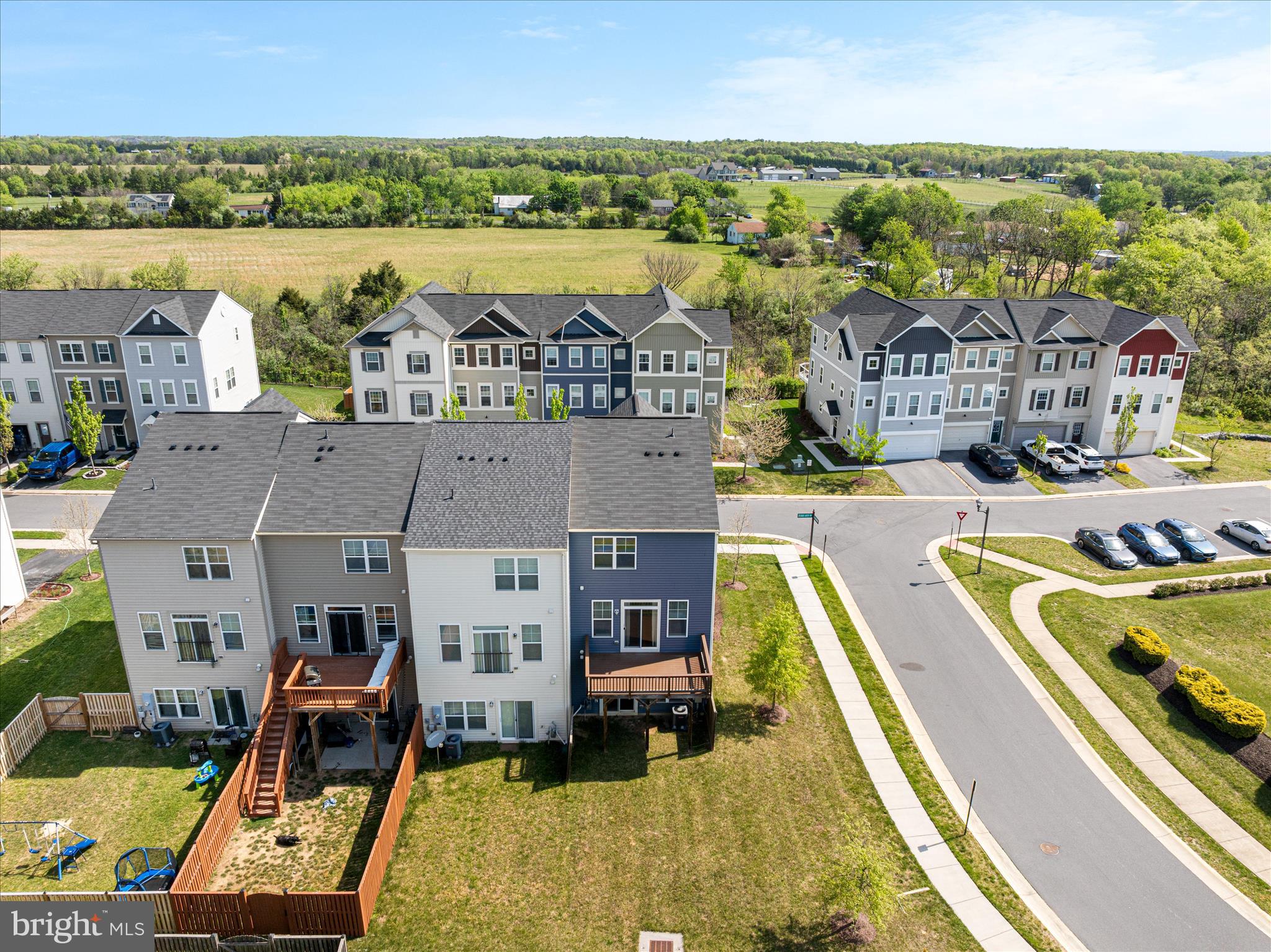 109 Splendor Garden Way Stephenson, VA 22656 - Photo 41 of 58 an aerial view of a house with swimming pool and large trees