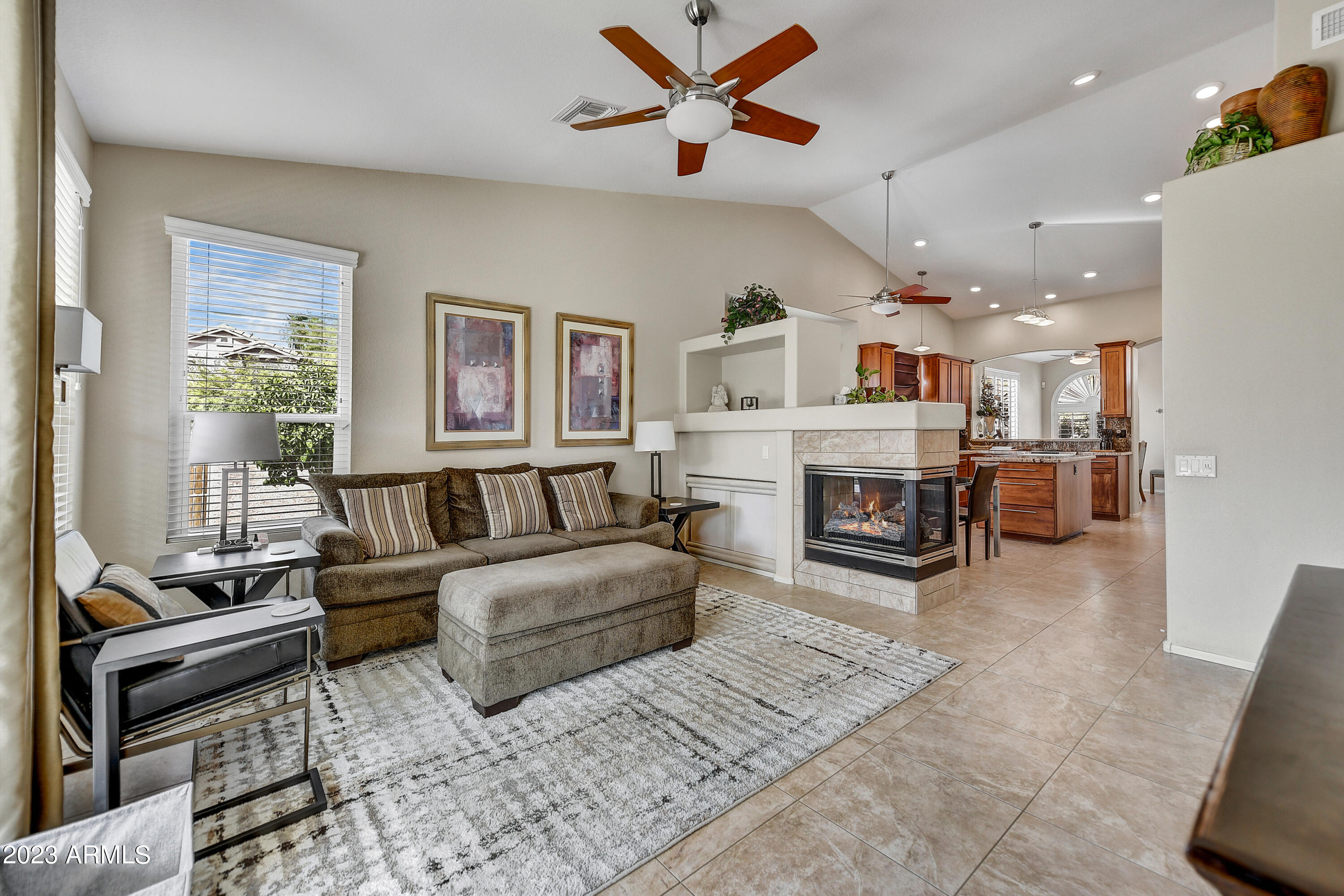 4507 East Rowel Road Phoenix, AZ 85050 - Photo 3 of 15 Open Family Room/Eat-in/Kitchen