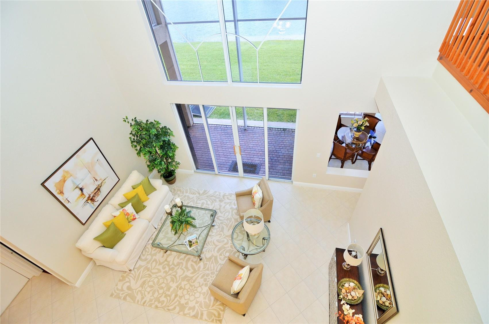 18602 Southwest 49th Street Miramar, FL 33029 - Photo 8 of 29 view of living room with furniture and a window