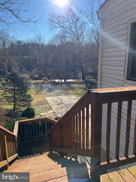 2834 East Boss Arnold Road Jefferson, MD 21755 - Photo 15 of 16 a view of balcony with wooden floor