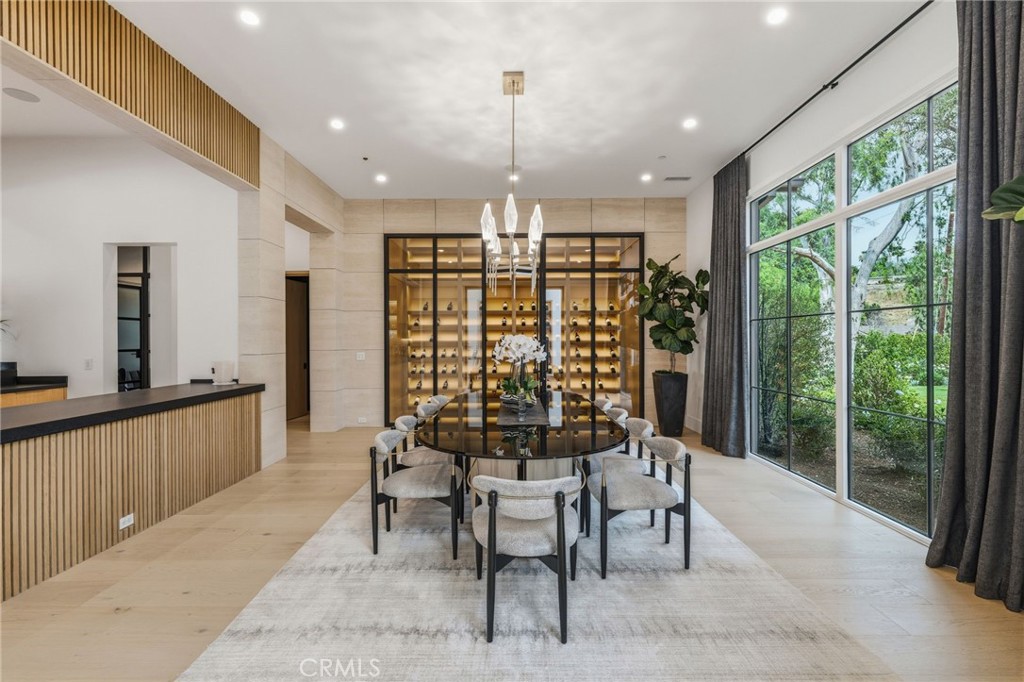 5241 Twin Oaks Road Hidden Hills, CA 91302 - Photo 14 of 69 a view of a dining room with furniture window and outside view