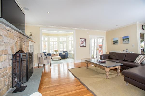 12 Glen Road Wellesley, MA 02481 - Photo 12 of 14 a living room with furniture and a fireplace