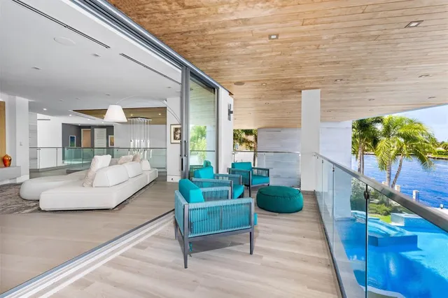 swimming pool with outdoor seating