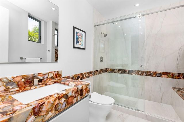 a view of an ocean beach