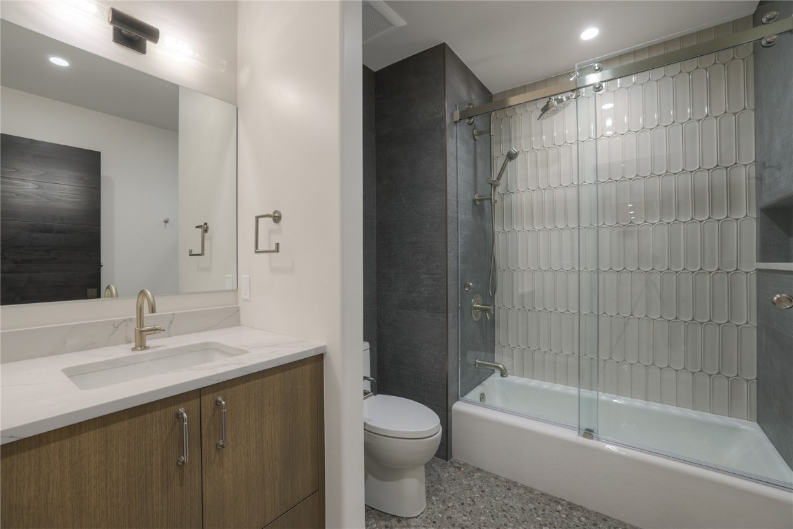 90 West Trade Court Keystone, CO 80435 - Photo 46 of 50 a bathroom with a bathtub shower sink vanity and toilet