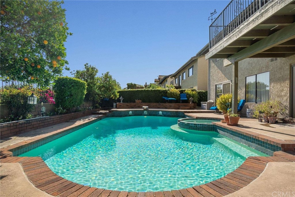 3750 Valley Lights Drive Pasadena, CA 91107 - Photo 45 of 55 a view of a house with a yard patio and swimming pool