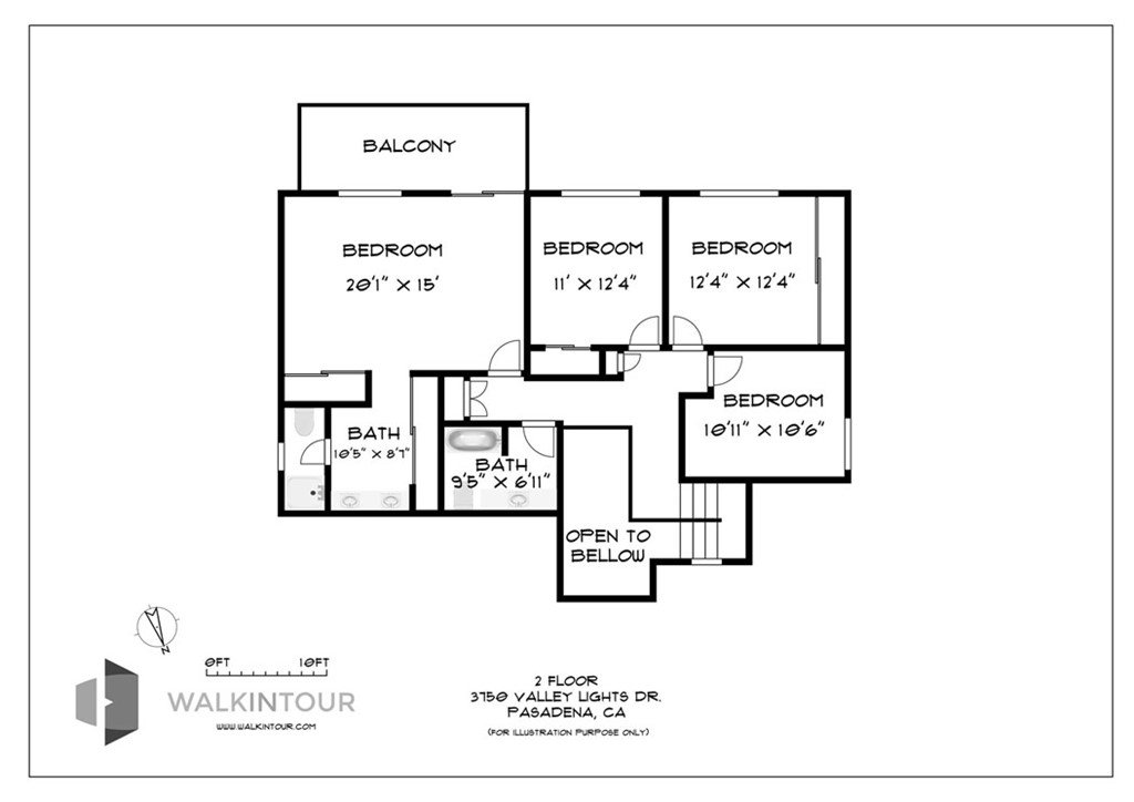 3750 Valley Lights Drive Pasadena, CA 91107 - Photo 55 of 55 a black and white photo of a bench