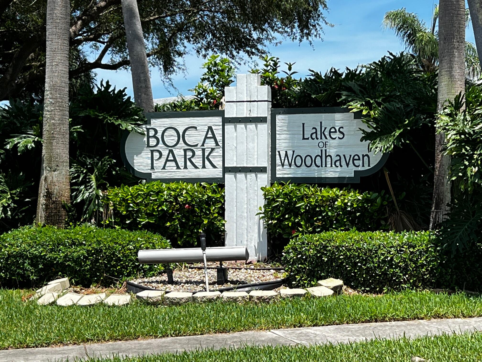 a view of sign board