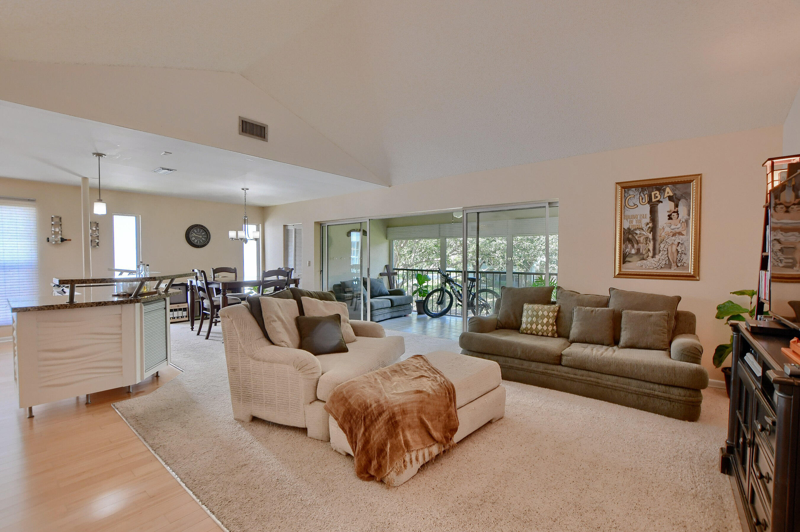 6237 Old Court Road, Unit 203 Boca Raton, FL 33433 - Photo 5 of 34 a living room with furniture and a large window