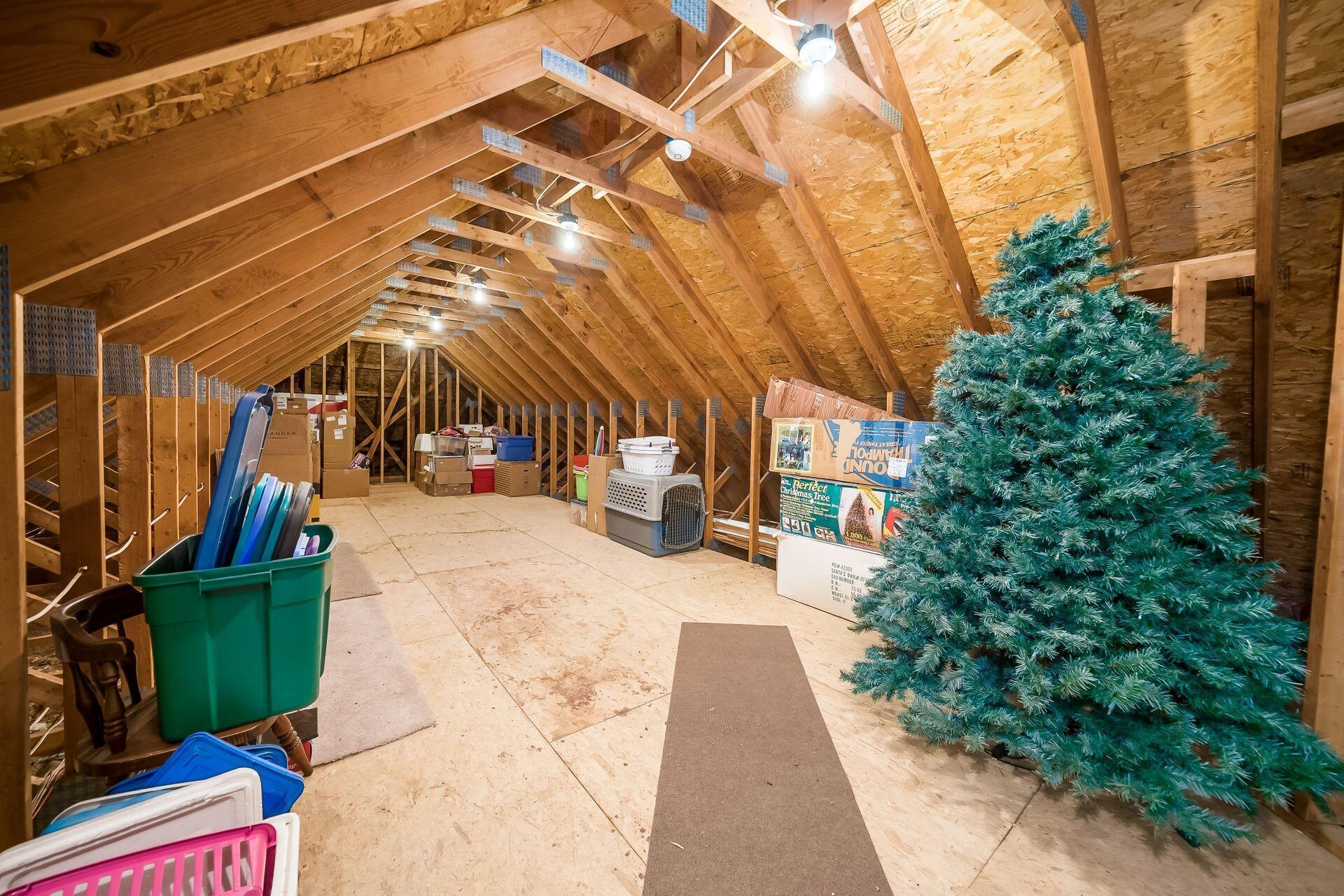 4411 Oakwood Road Springfield, OH 45502 - Photo 87 of 138 Above the garage storage space