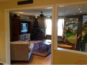 6901 Redwine Road Wise, VA 24293 - Photo 3 of 24 Livingroom with stained glass