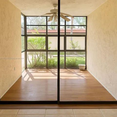 a view of front door