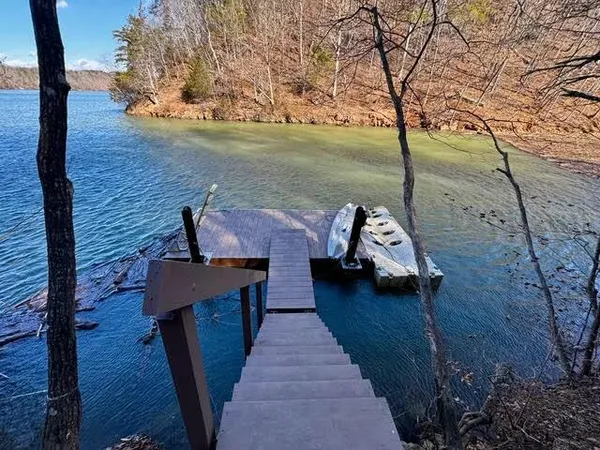 a view of a lake view and mountain view