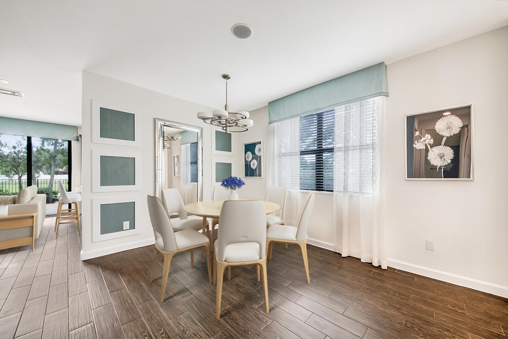 13076 Anthorne Lane Boynton Beach, FL 33436 - Photo 4 of 36 a view of a livingroom with furniture window and wooden floor