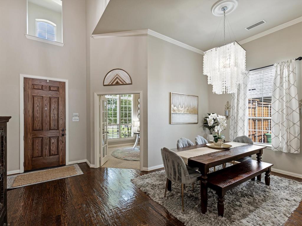 1120 Golden Sunset Court Prosper, TX 75078 - Photo 7 of 40 a living room with furniture and a window