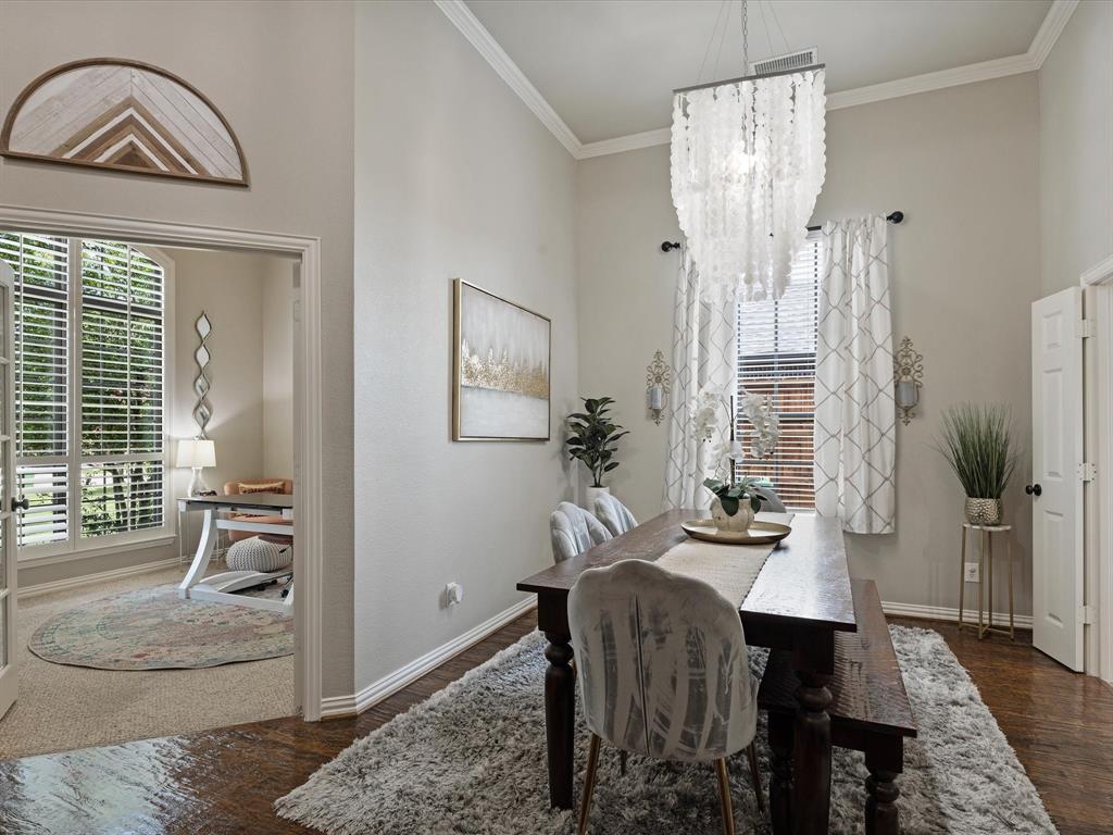 1120 Golden Sunset Court Prosper, TX 75078 - Photo 8 of 40 a view of a livingroom with furniture and window
