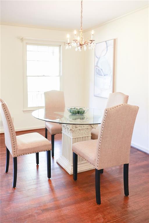 3969 Briaridge Circle Atlanta, GA 30340 - Photo 11 of 35 a view of a dining room with furniture and wooden floor