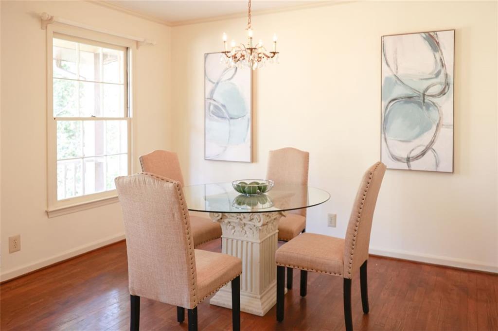3969 Briaridge Circle Atlanta, GA 30340 - Photo 10 of 35 a view of a dining room with furniture window and wooden floor