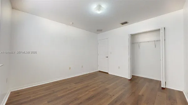 a view of empty room
