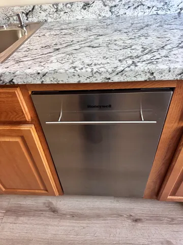 a view of wooden floor