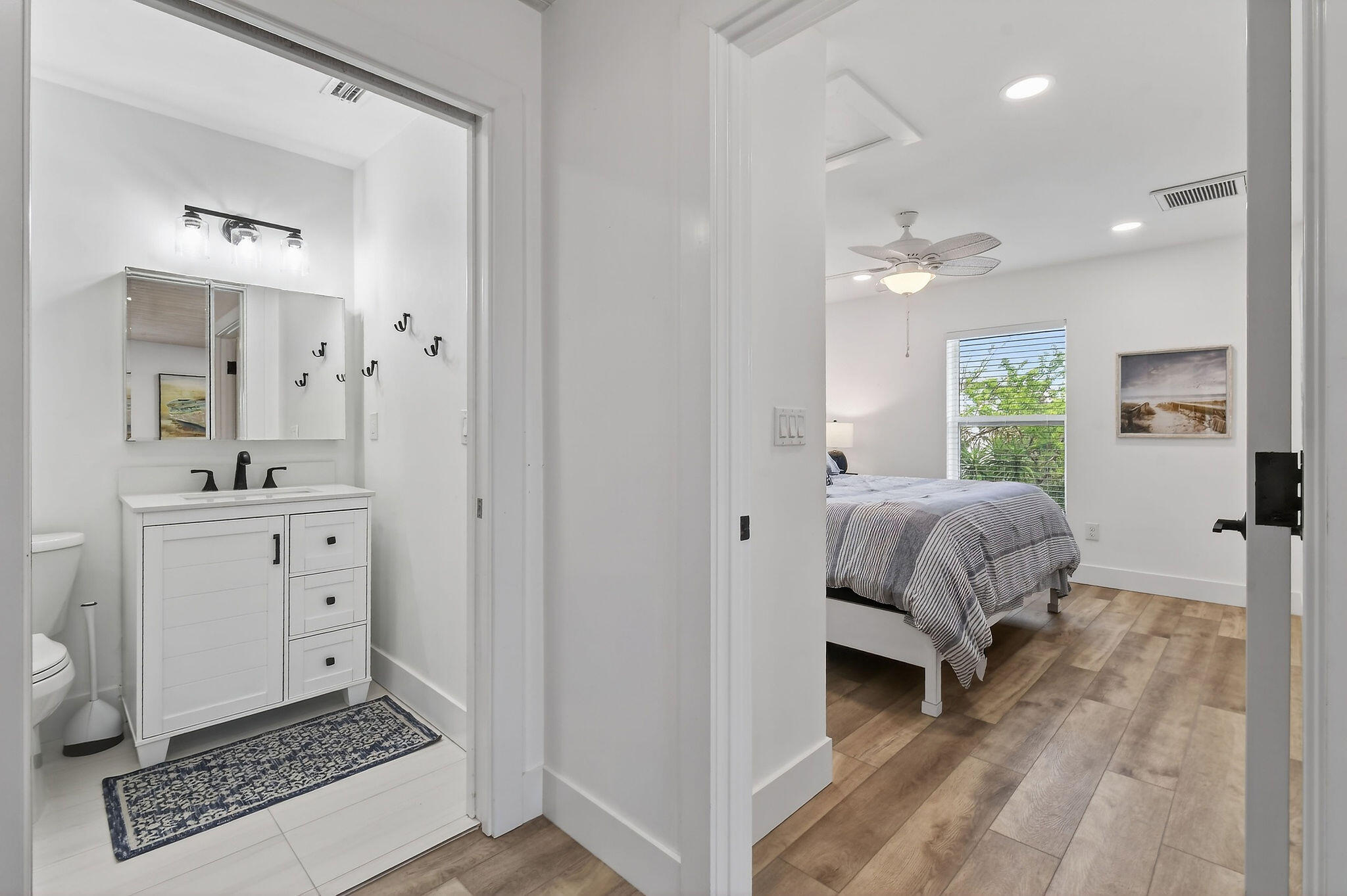 608 Southeast 5th Street Stuart, FL 34994 - Photo 14 of 19 bathroom/bedroom