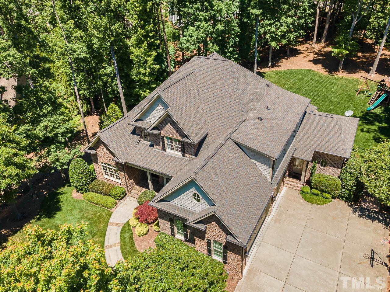 11308 Moonsprite Way Raleigh, NC 27614 - Photo 3 of 53 an aerial view of a house with yard