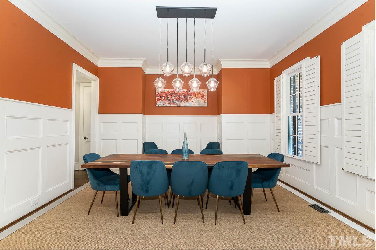 11308 Moonsprite Way Raleigh, NC 27614 - Photo 9 of 53 a view of dinning table and chairs in the room