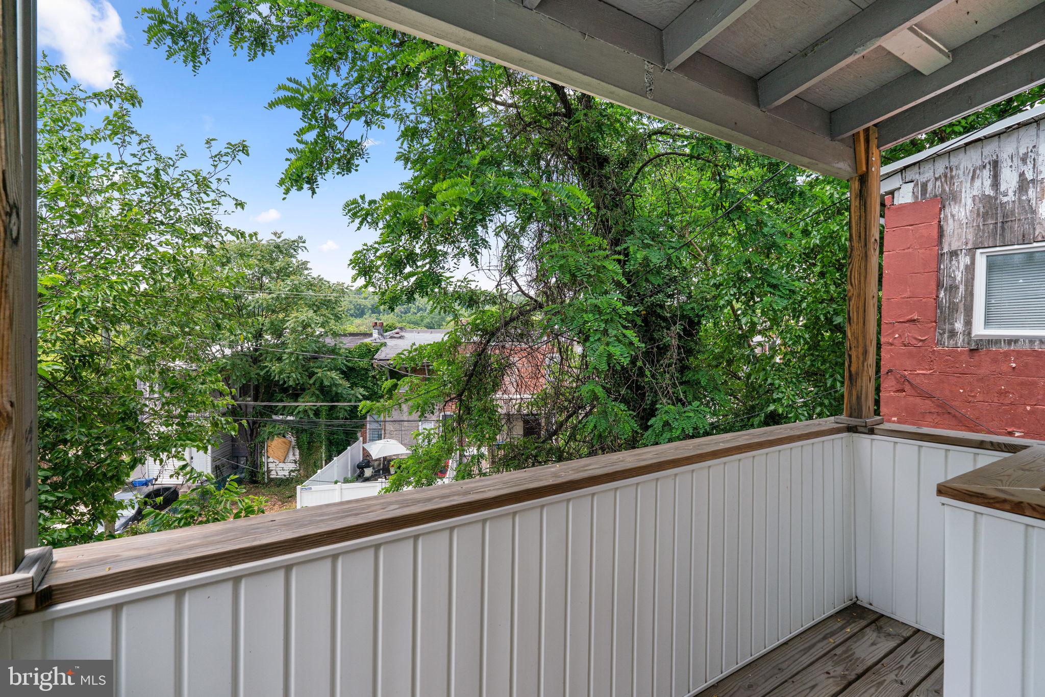 1006 North Rosedale Street Baltimore, MD 21216 - Photo 26 of 34 Covered Back deck