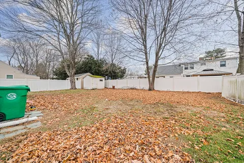 a street view covered with snow