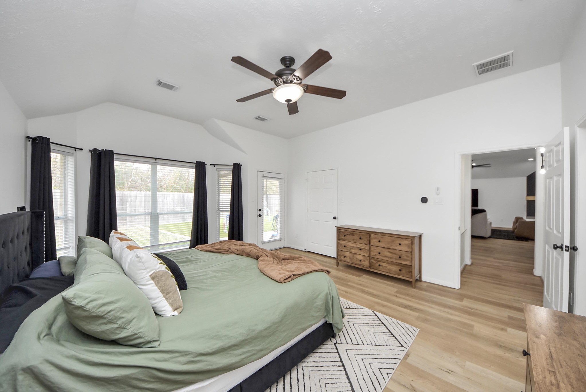 1910 Fox Path Court Katy, TX 77494 - Photo 16 of 29 a living room with furniture and a large window